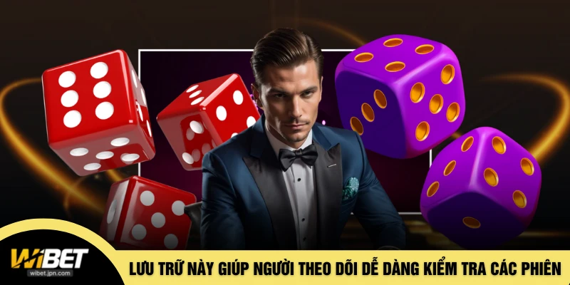 Lưu trữ này giúp người theo dõi dễ dàng kiểm tra lại các phiên