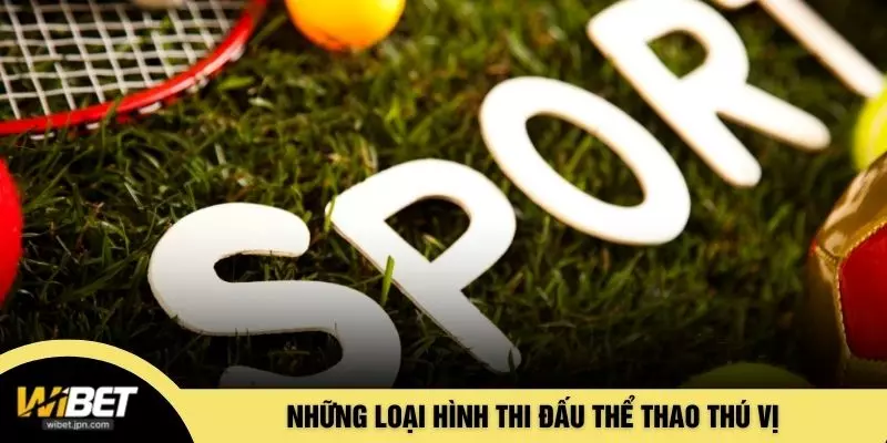Những loại hình thi đấu thể thao thú vị